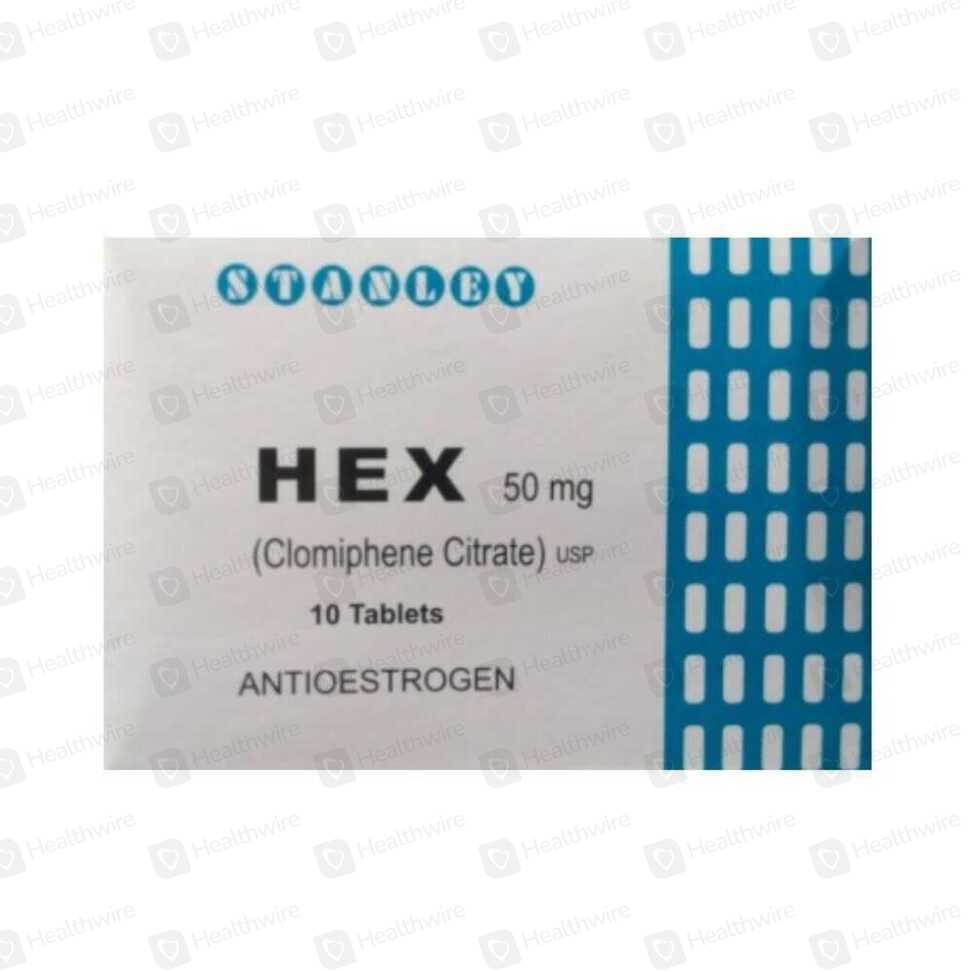 Hex (50Mg) 10 Tablets