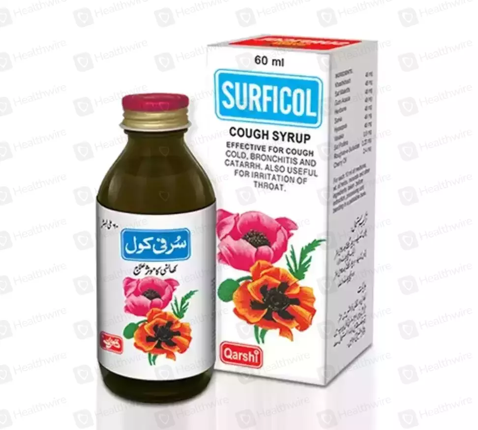Qarshi Surficol Plus (60Ml) Syrup