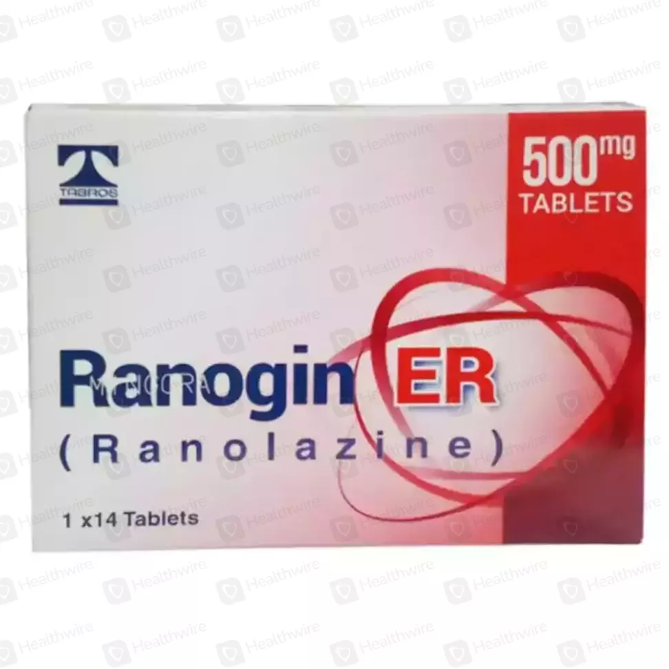 Ranogin Er (500Mg) 14 Tablet