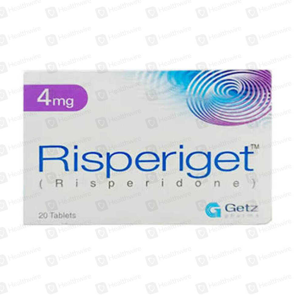 Risperiget (4Mg) 20 Tablets