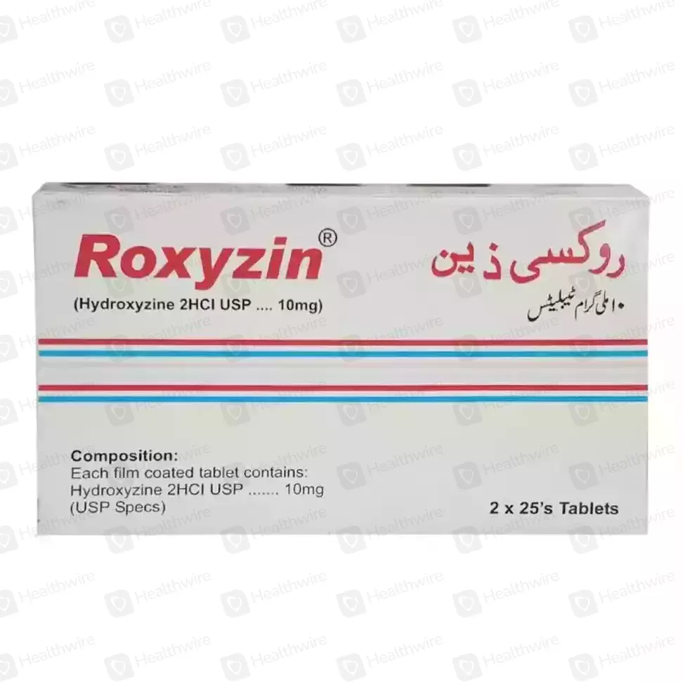 Roxyzin (10Mg) 50 Tablet
