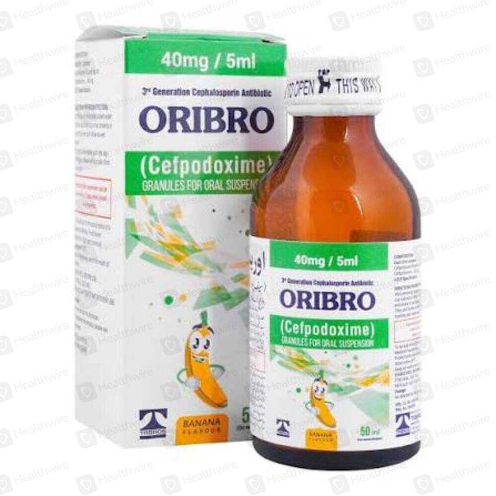 Oribro (40Mg/5Ml) 50Ml Suspension