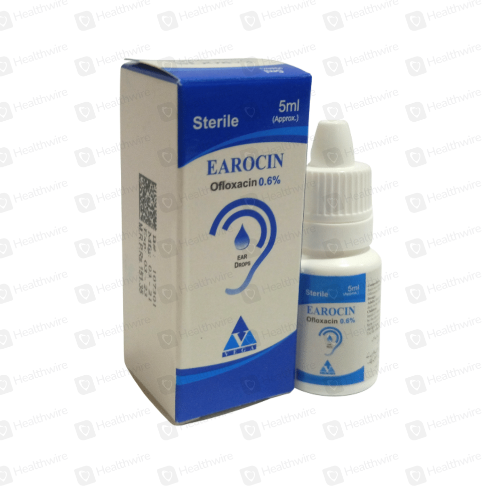Earocin (0.6%) 5ml Ear Drops