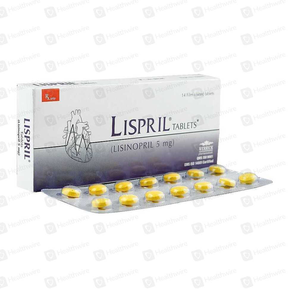 Lispril (5Mg) 14 Tablets