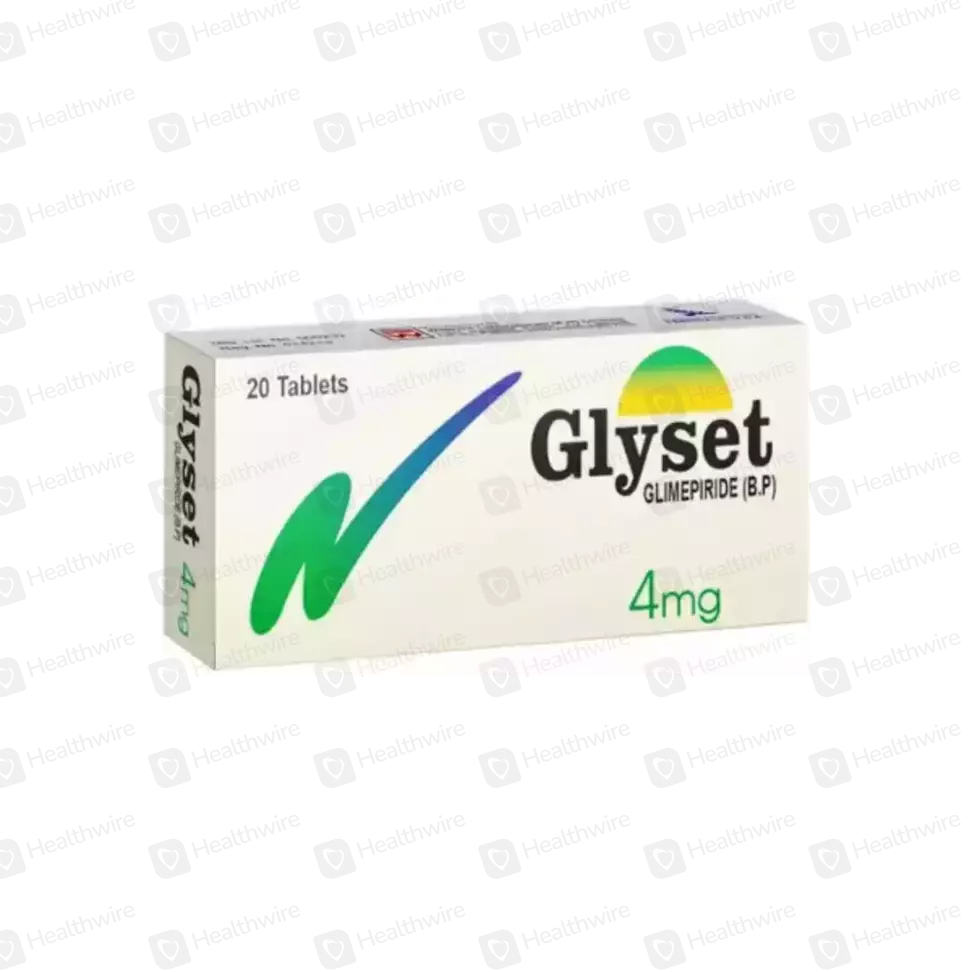 Glyset (4Mg) 20 Tablets