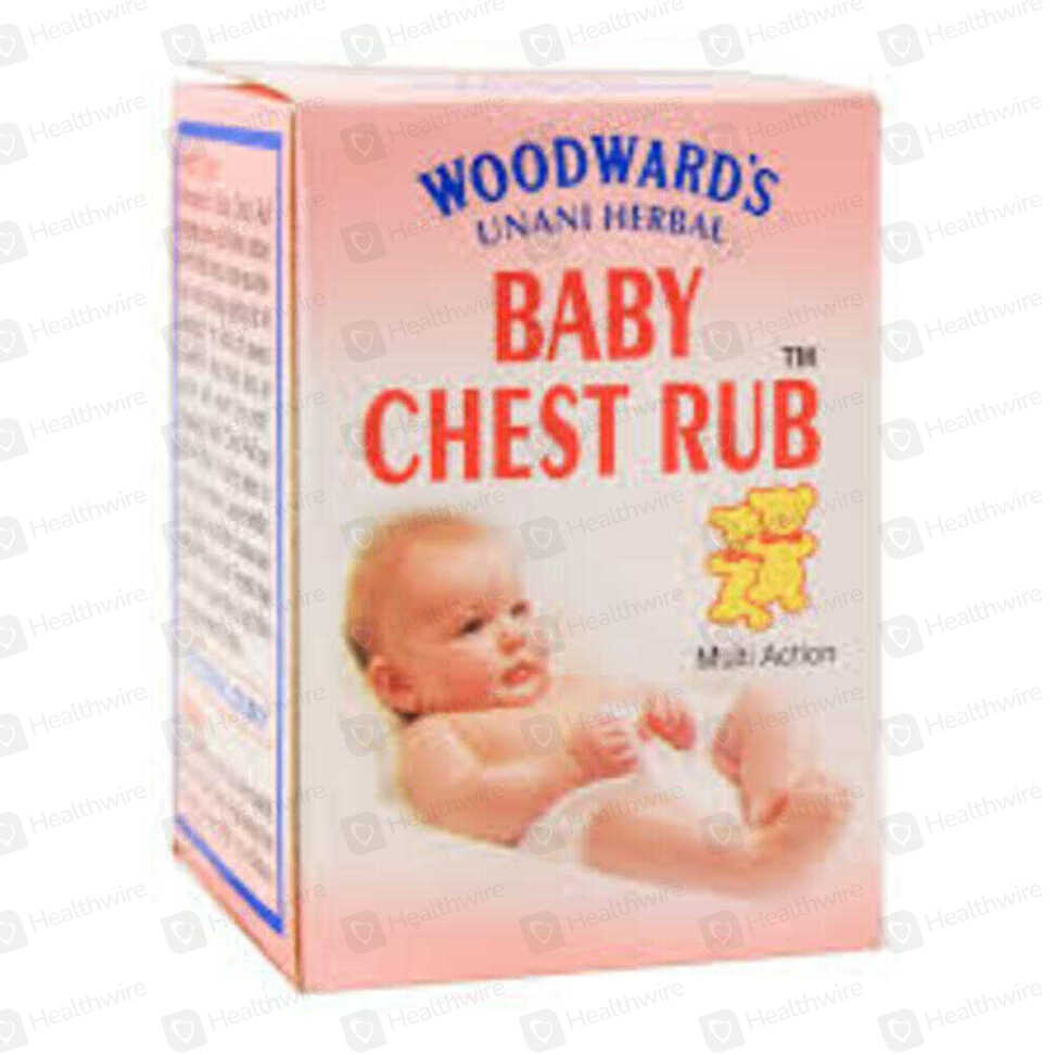Baby Chest Rub 19G (Woodwards) 1S