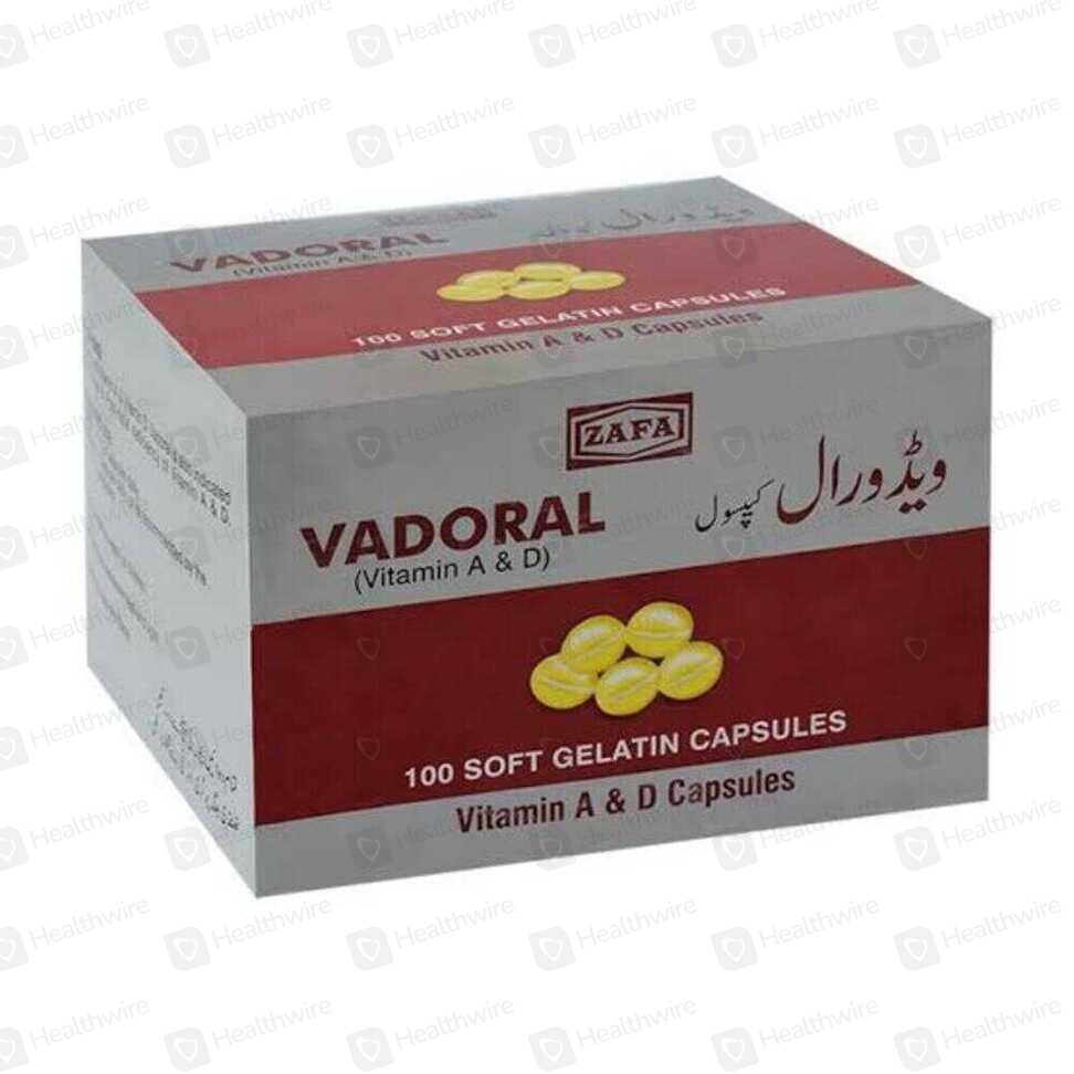Vadoral Vitamin A&D (100S) Capsules