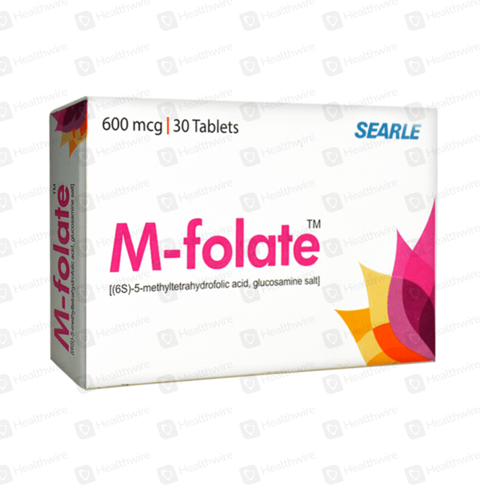 M-Folate Od (600Mcg) 30 Tablets