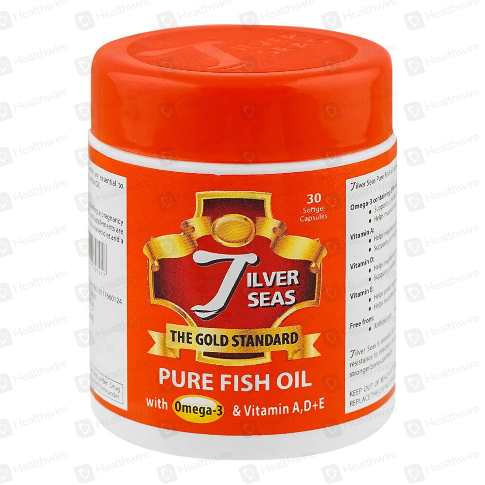 Silver Seas (Pure Fish Oil) 60 Capsules