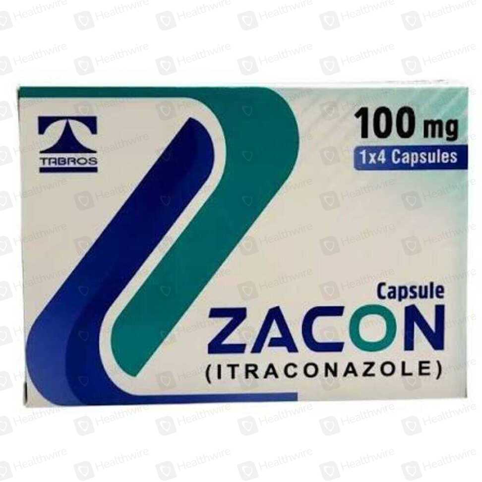 Zacon (100Mg) 4 Caps