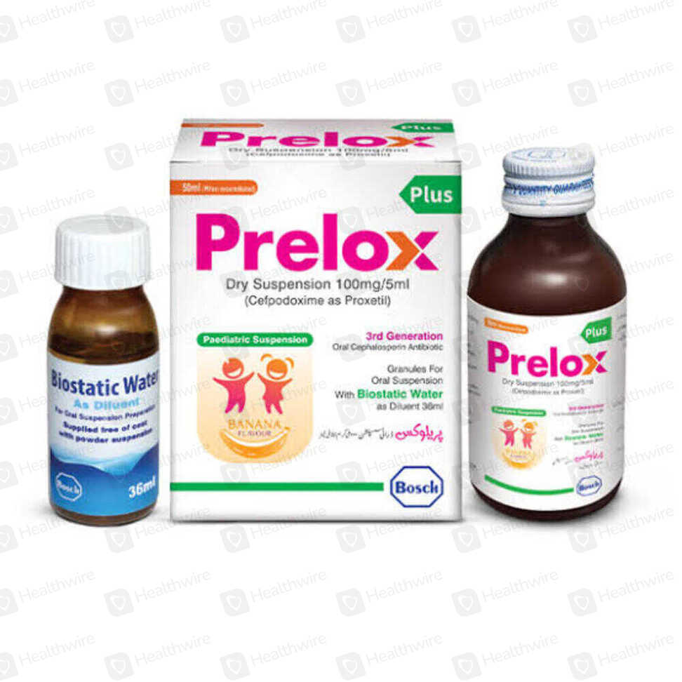 Prelox Plus Syrup 50Ml