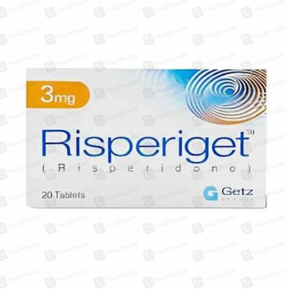 Risperiget (3Mg) 20 Tablets