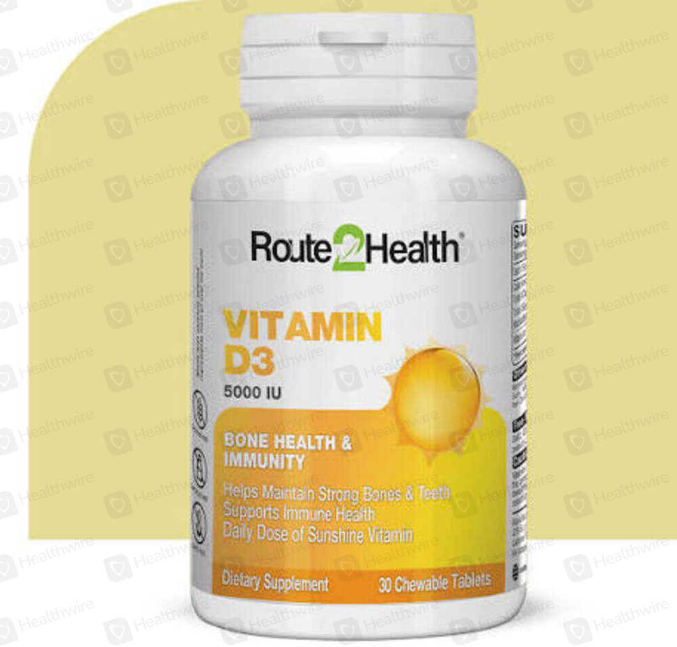 Route2Health Vitamin D3 (5000Iu) Chew 30 Tab