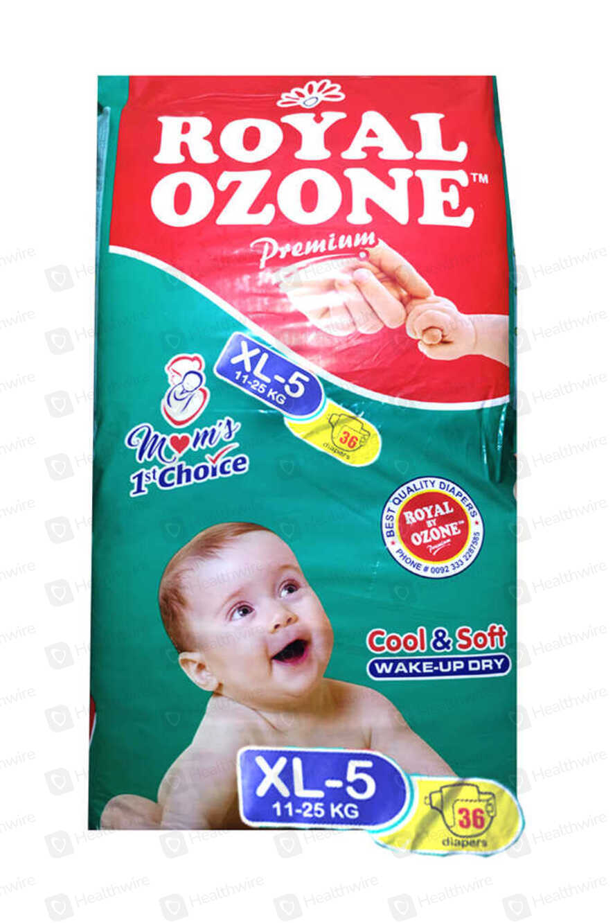 Royal Ozone Baby Diaper (Xl-5) Junior Pack