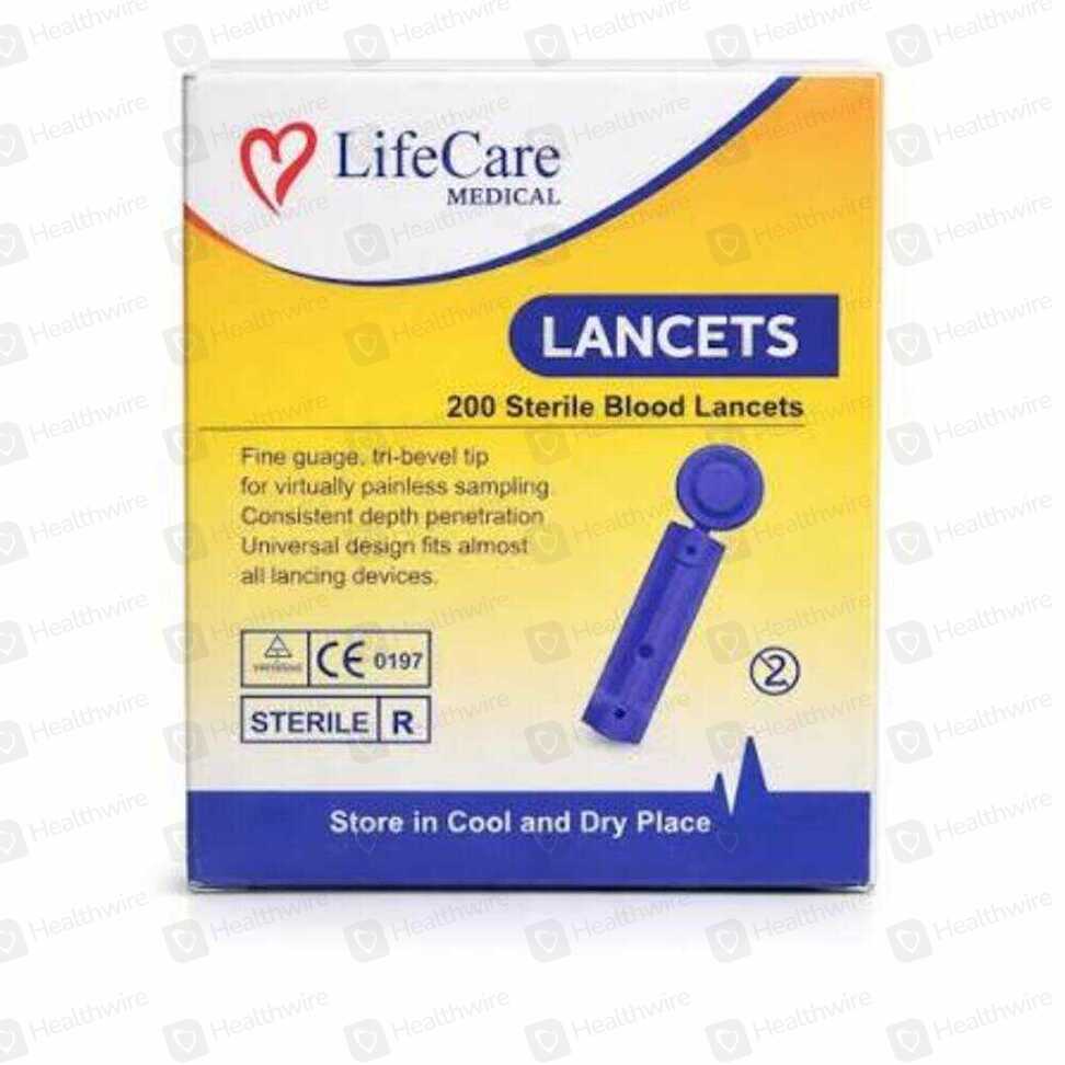 Life Care Blood Lancets 200S