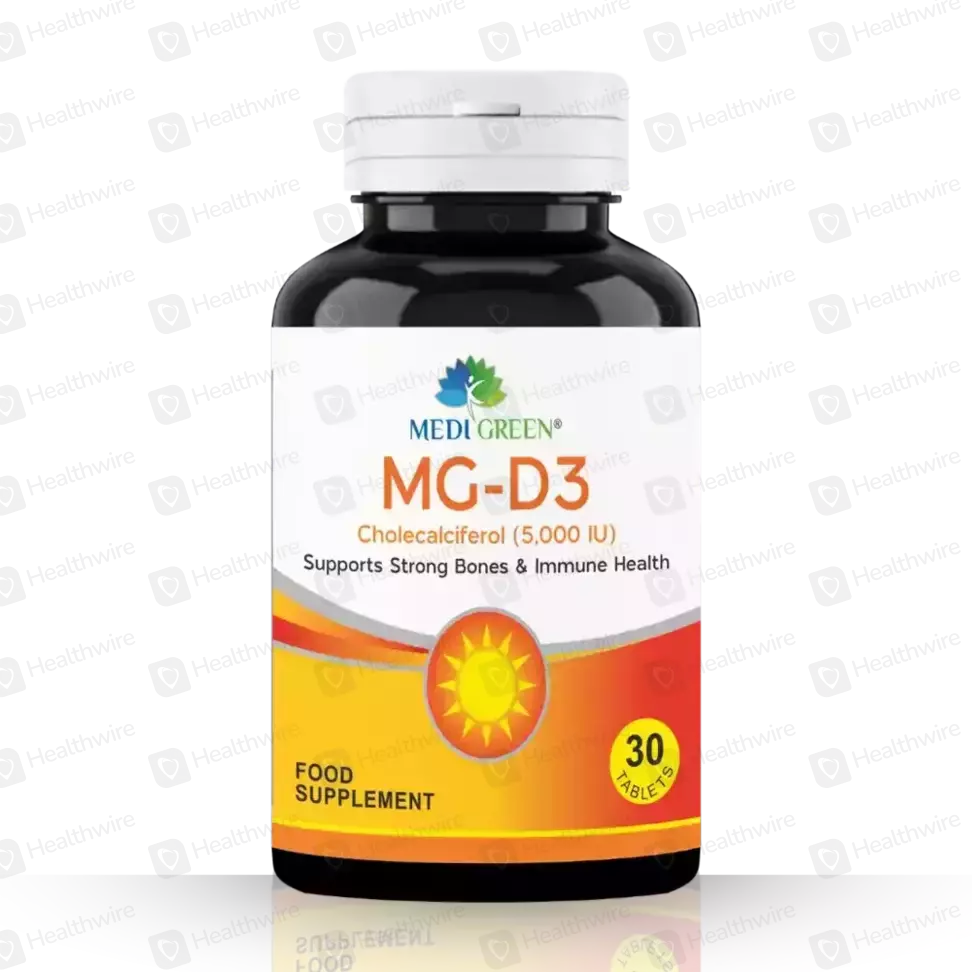 Mg D3 Tab (Medi Green) 30S