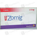 Zomig (2.5mg) 3 Tablets