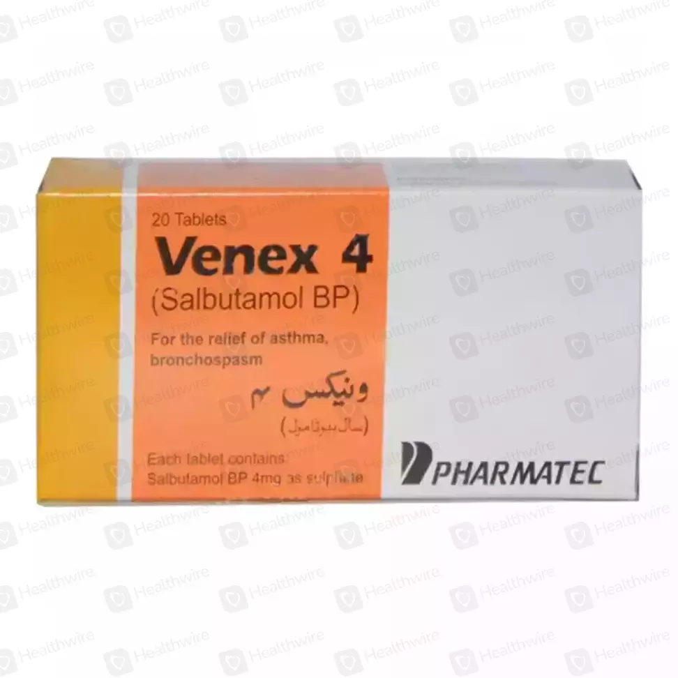 Venex (4Mg) 20 Tablets