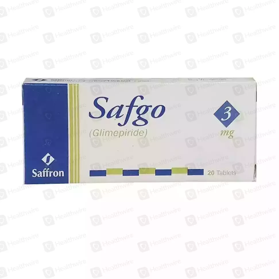 Safgo (3Mg) 20 Tablet