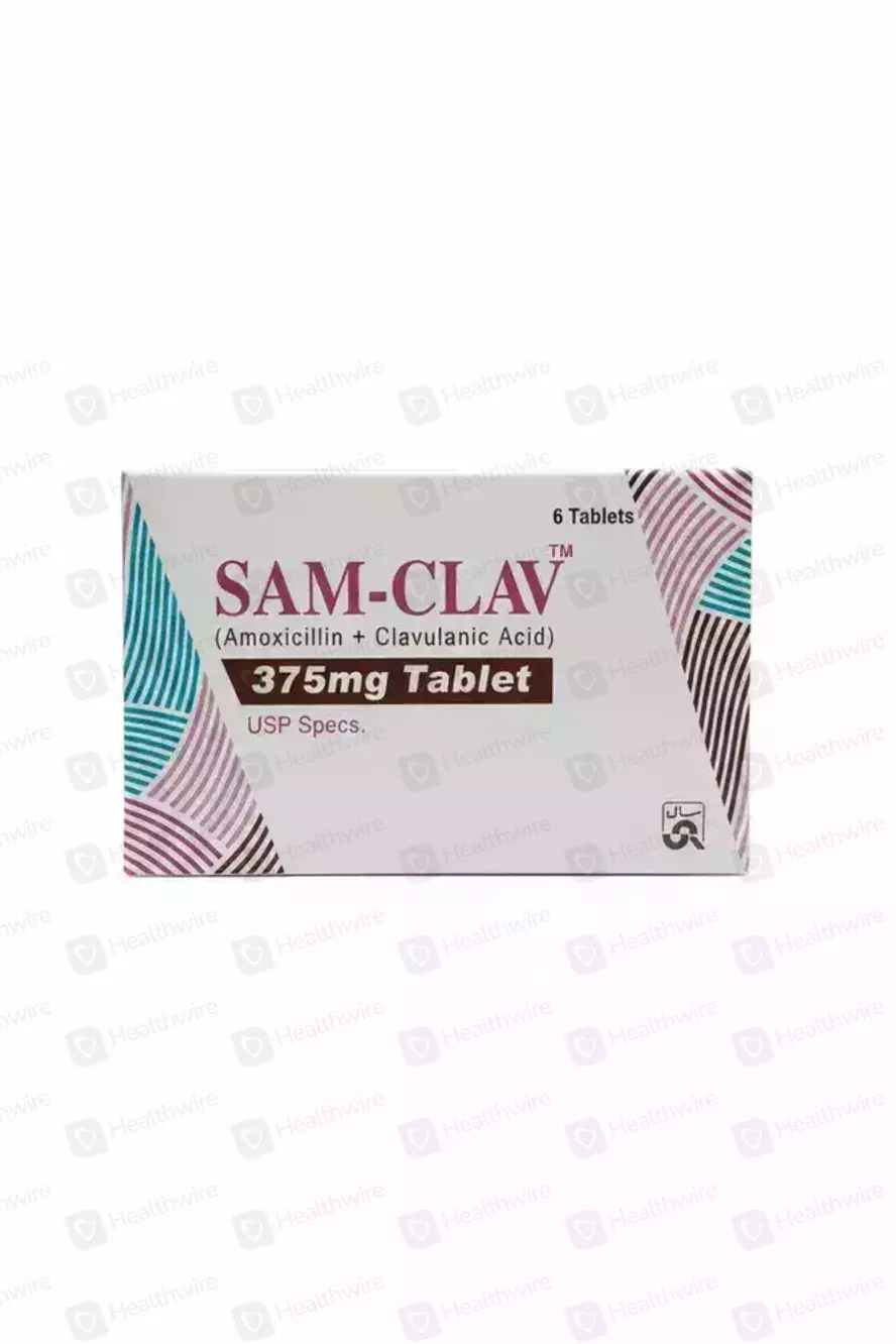 Sam Clav (375Mg) 6 Tablets