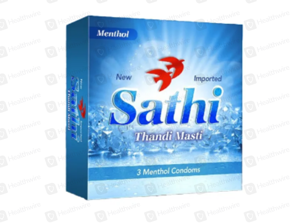 Sathi Thandi Masti Condom Menthol
