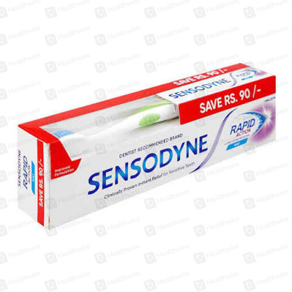 Sensodyne Rapid Mint Toothpaste 100G