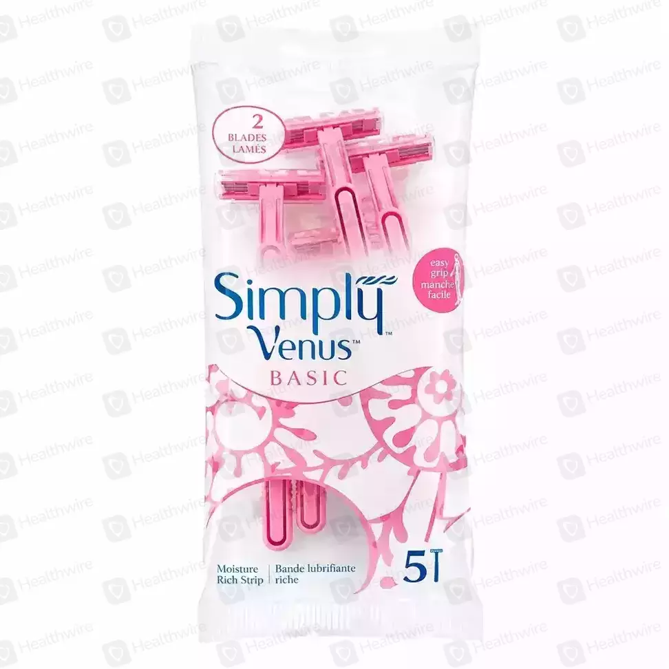 Simply Venus Razor 2Blades 5Pcs Pack