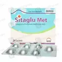 Sitaglu Met (50/850Mg) 28 Tablets