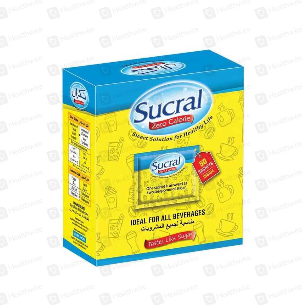 Sucral Stevia Sachet 50S