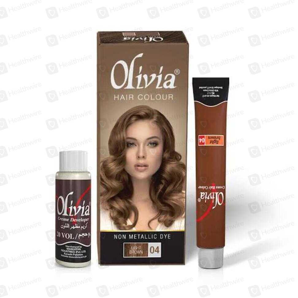 Olivia (04-Light Brown) Hair Colour