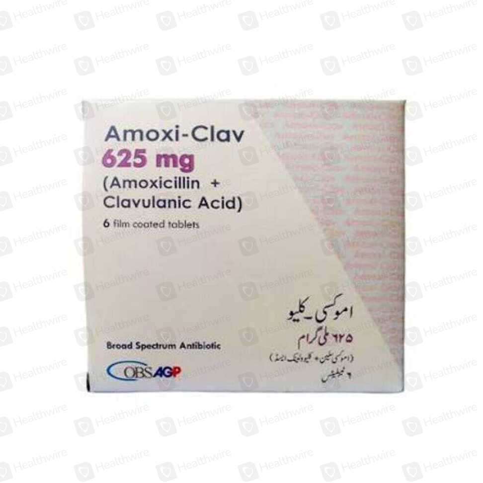 Amoxi Clav 625Mg 6s Capsules