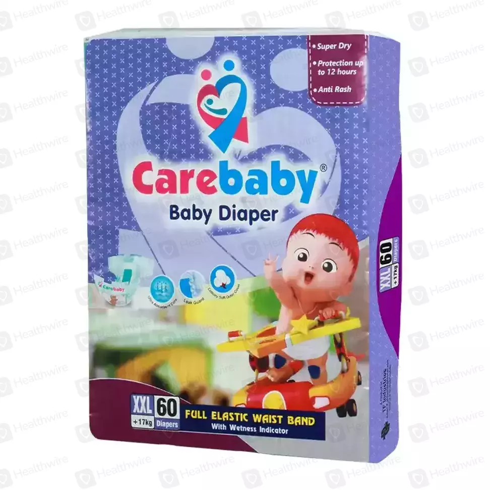 Carebaby (Xxl) 60 Baby Diapers
