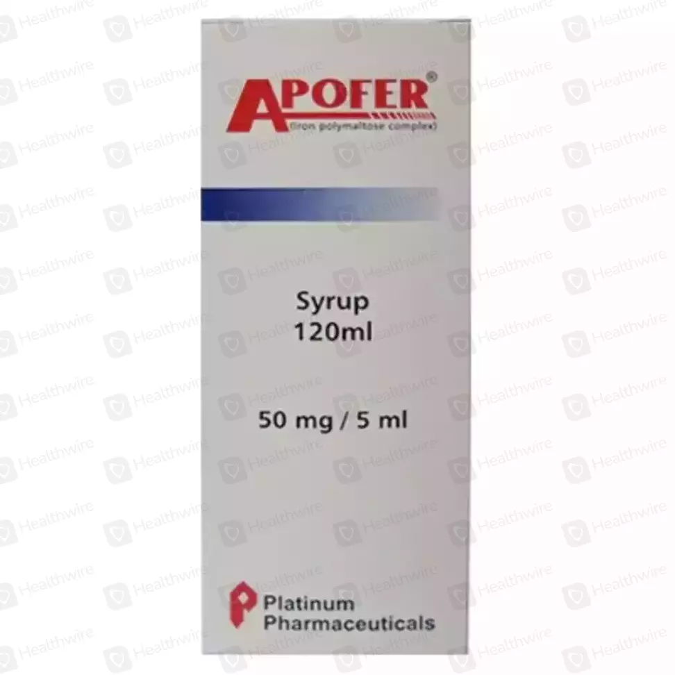 Apofer (50Mg/5Ml) 120Ml Syrup