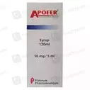Apofer (50Mg/5Ml) 120Ml Syrup