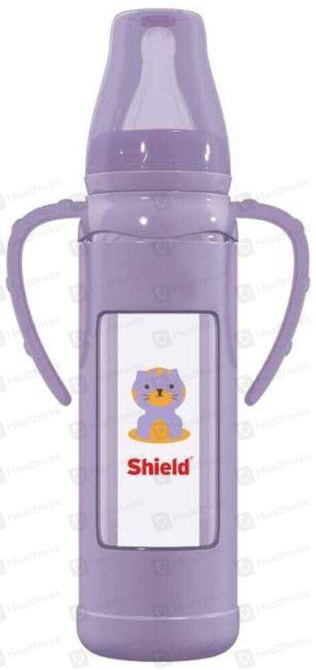 Shield Glass Silicone Protector (240Ml) Baby Feeder