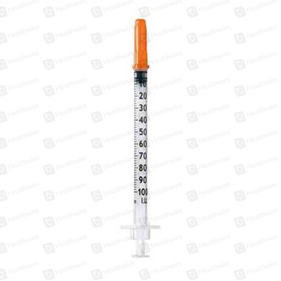 Disp Syr 1Cc Shot Needle 30G 100