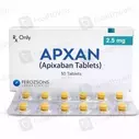 Apxan 2.5mg tablets 30s