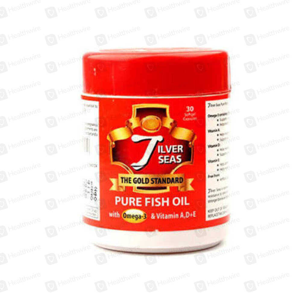 7Ilver Seas Pure Fish Oil (60S)
