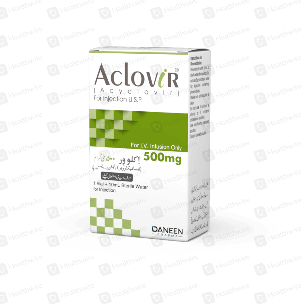 Aclovir 500Mg Inj 1S