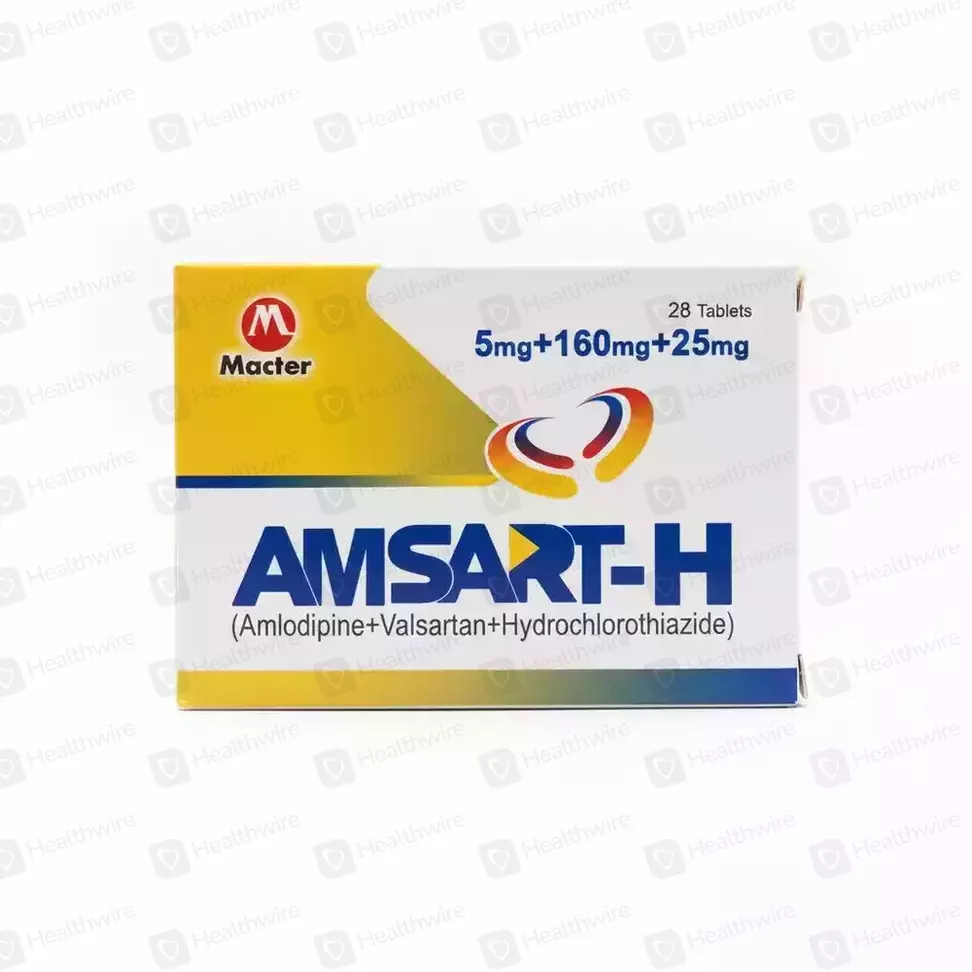 Amsart-H (5/160/25Mg) 28 Tablets