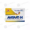 Amsart-H (5/160/25Mg) 28 Tablets