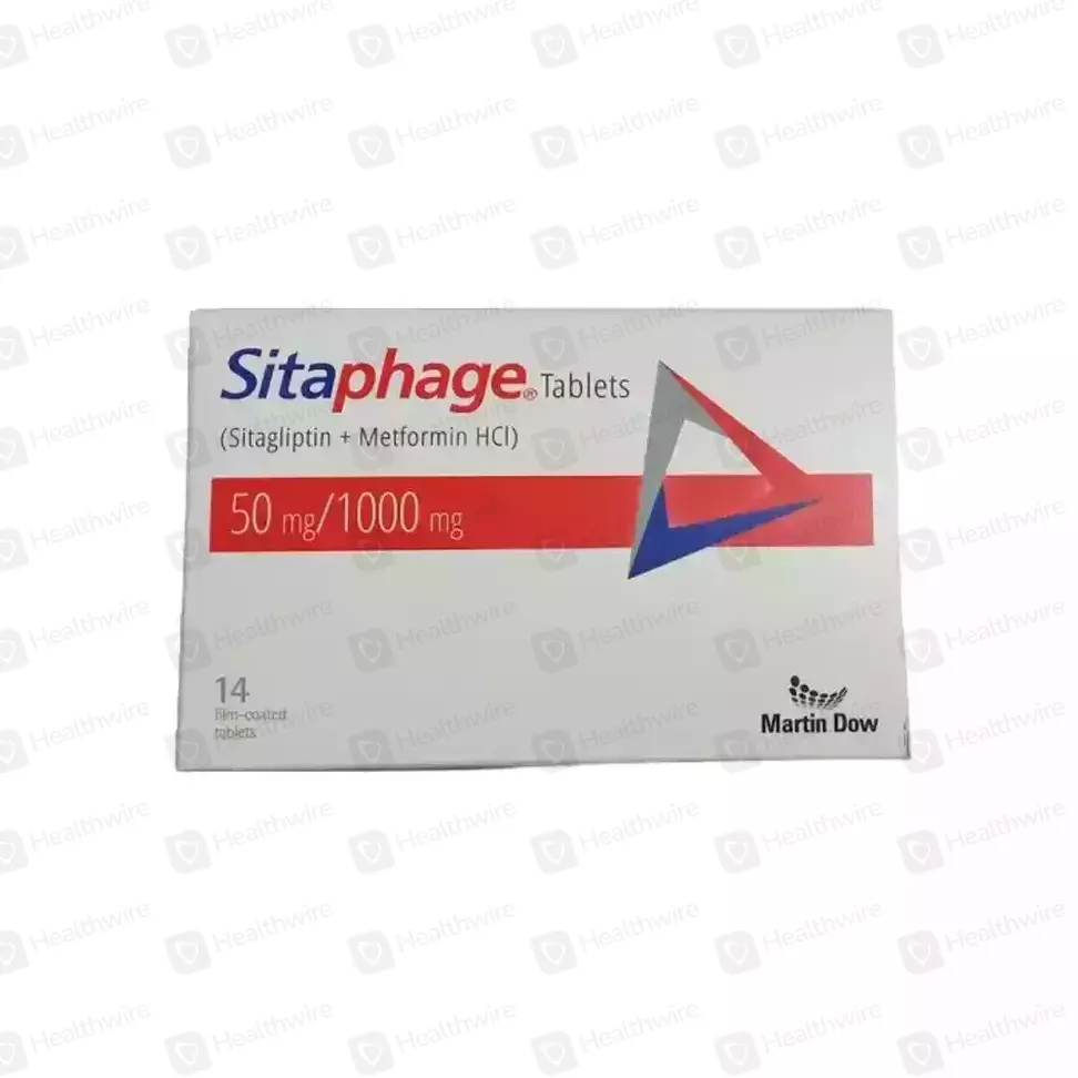 Sitaphage Xr (50/1000Mg) 14 Tablets