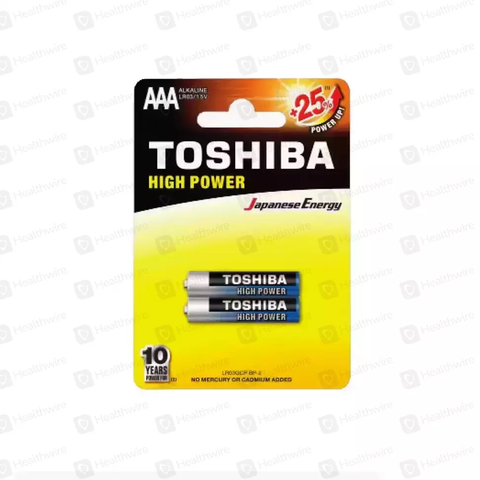 Toshiba Alkaline Battery Aaa 4S