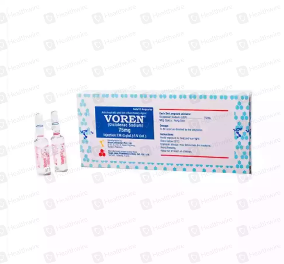 Voren (75Mg) 3Ml 100 Ampoule Injection
