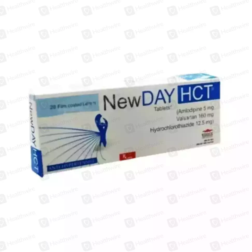 Newday Hct (5/160/12.5Mg) 28 Tablets