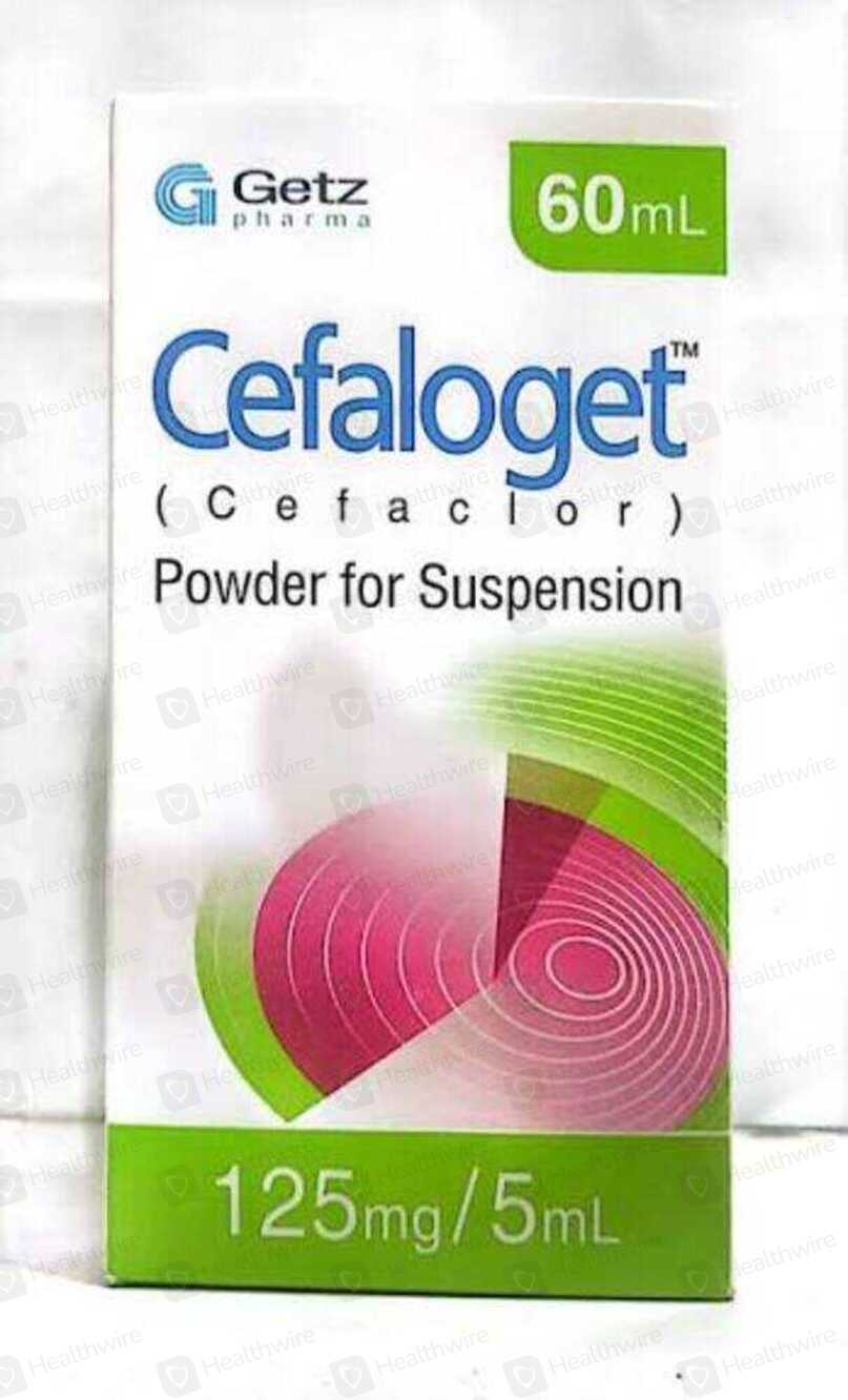 Cefaloget 125Mg/5Ml 60Ml Susp