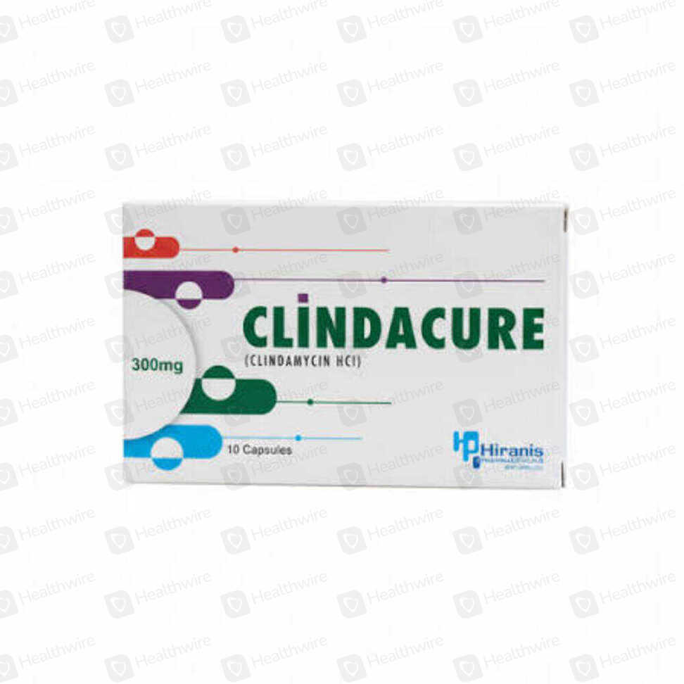 Clindacure (300Mg) 10 Capsules