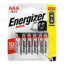 Energizer Aaa Cell (4+2) 1 Pack