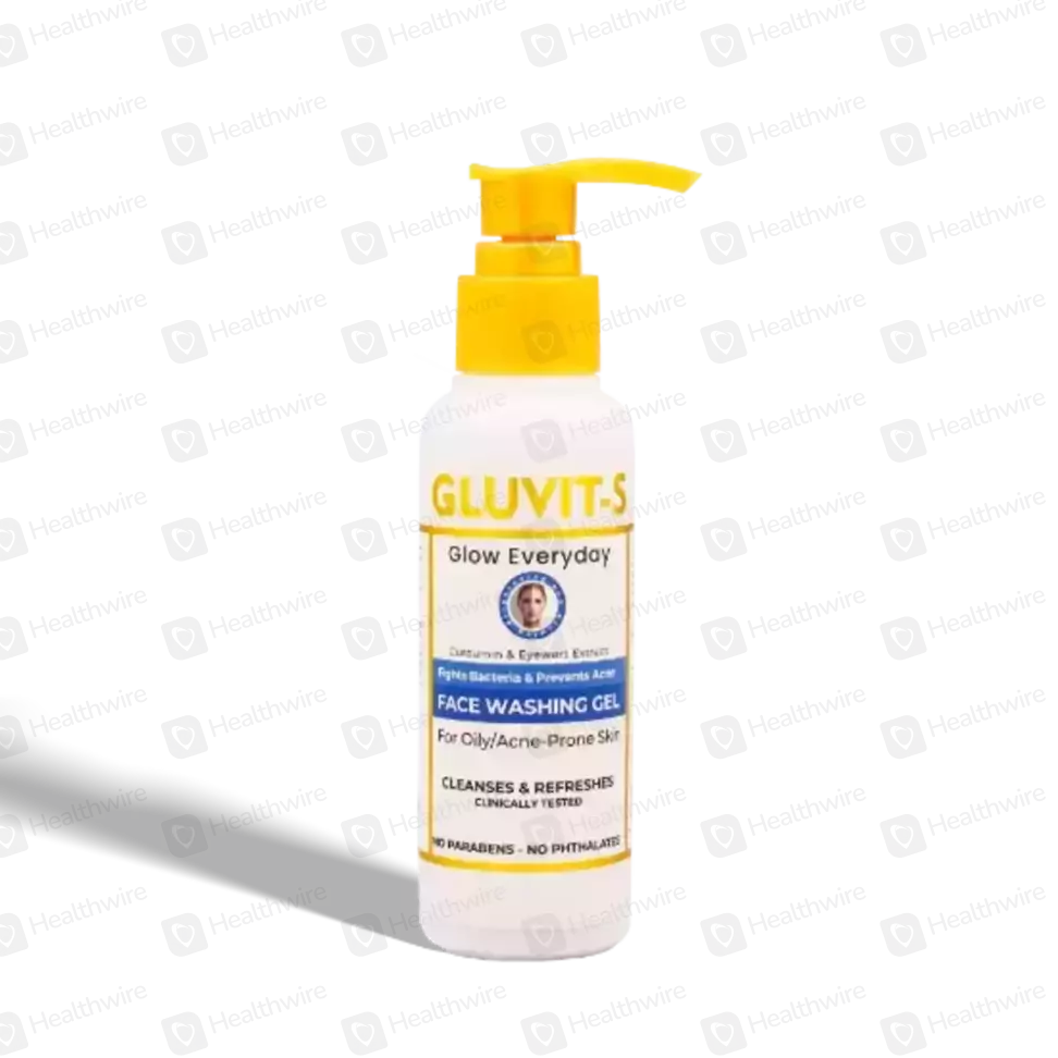 Gluvit S Anti Acne Face Wash Gel 1'S