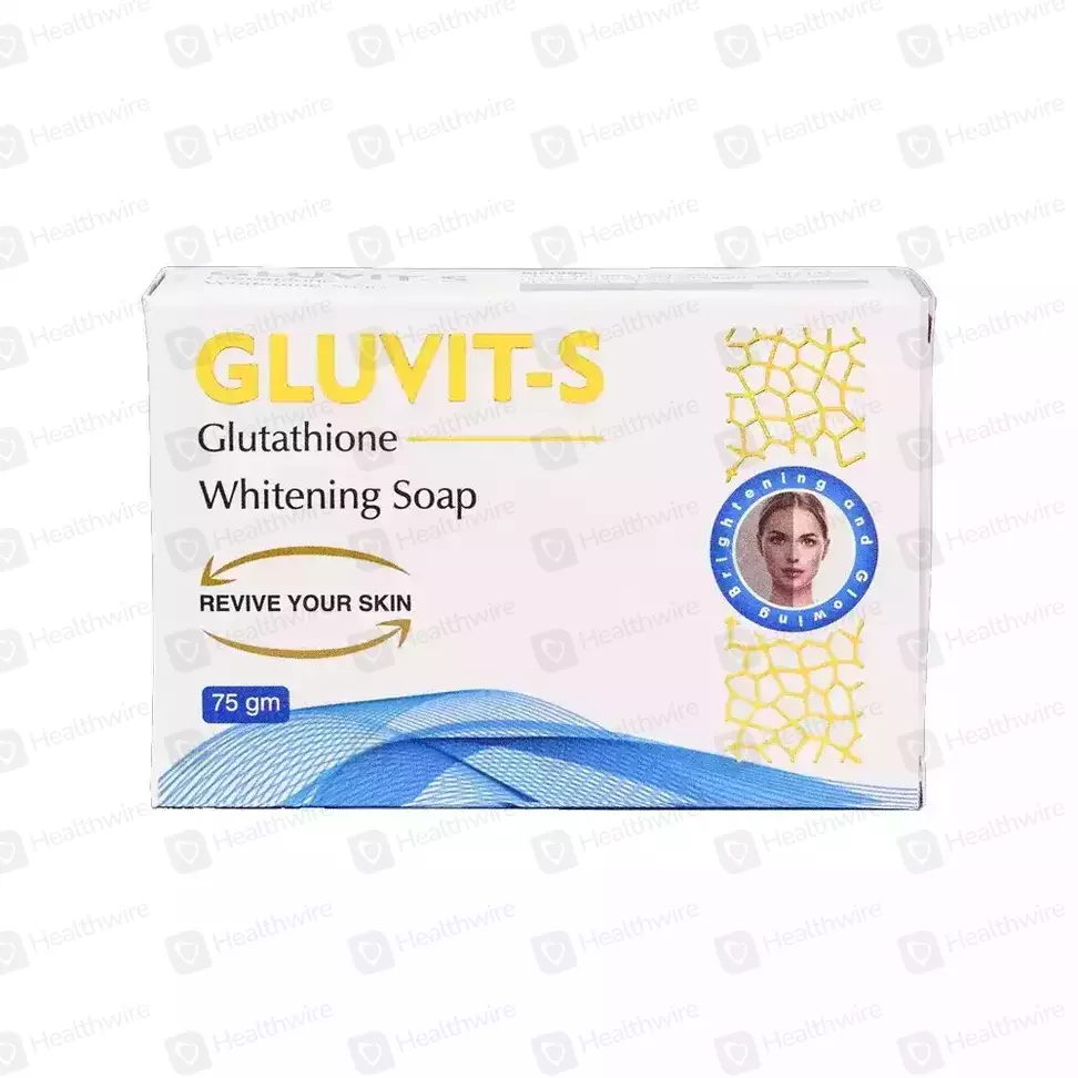 Gluvit S Whitening Soap 75G 1'S